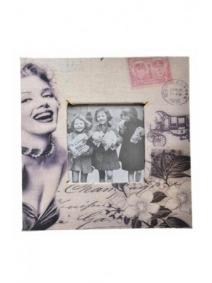 BUFFER® Decotown Marilyn Monroe Tasarım Ahşap Resim Fotoğraf Çerçevesi