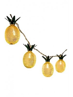 BUFFER® Dekoratif Pilli Pineapple Ananas Pilli Şerit Led Işık (1 Metre)